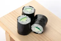 Syuto Seiko Sushi Plastic Model: Ver. Kappa Maki (Cucumber Sushi Roll) - Scale Kits - photo 6