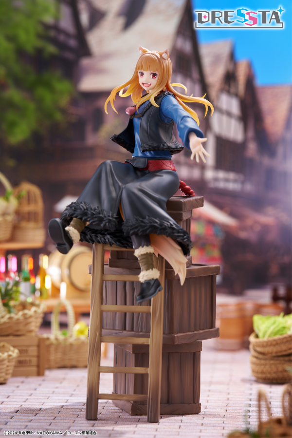 Spice and Wolf: MERCHANT MEETS THE WISE WOLF DRESSTA Statue Figure - Holo