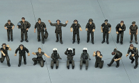 [X48-5] 1:48 U.S. PILOT / GROUND CREW SET B 2