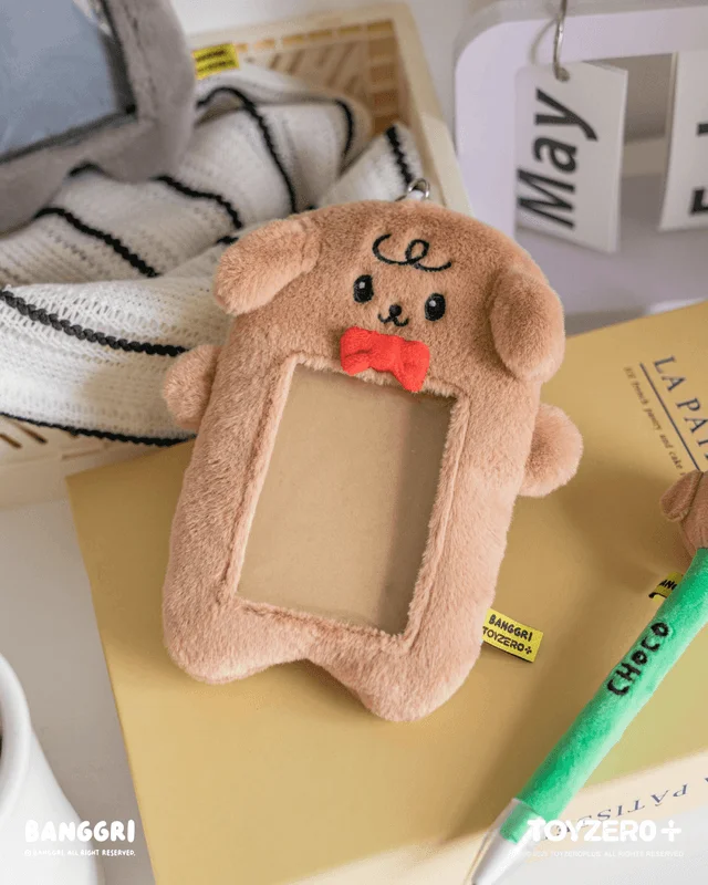 TOYZEROPLUS BANGGRI Generic Series - Plush Photocard Case Keychain (Choco ver.) - Banggri