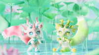 Cup Rabbit Flower And Dragon(re-run) (Set of 6 figures) (Box) 3