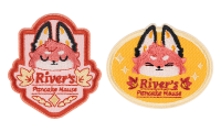 FLUFFY LAND Patch Set River 2