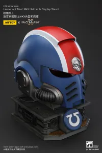 JOYTOY Ultramarines Lieutenant Titus' MKX Helmet & Display Stand - Warhammer 40K - photo 18
