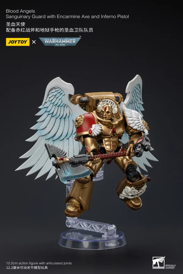 Blood Angels Sanguinary Guard with Encarmine Axe and Inferno Pistol