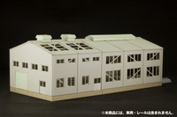 1/80 Scale Paper kit Train depot 2