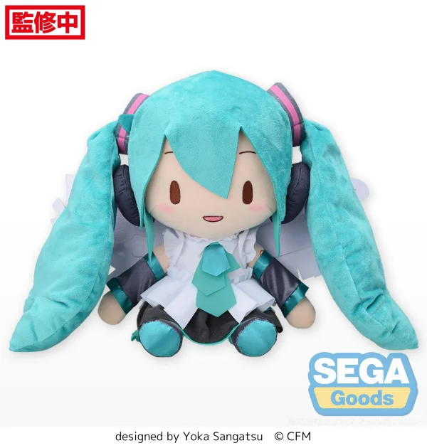 SEGA Fuwapetit "Hatsune Miku Happy 16th Birthday" Plush (L) - Hatsune Miku
