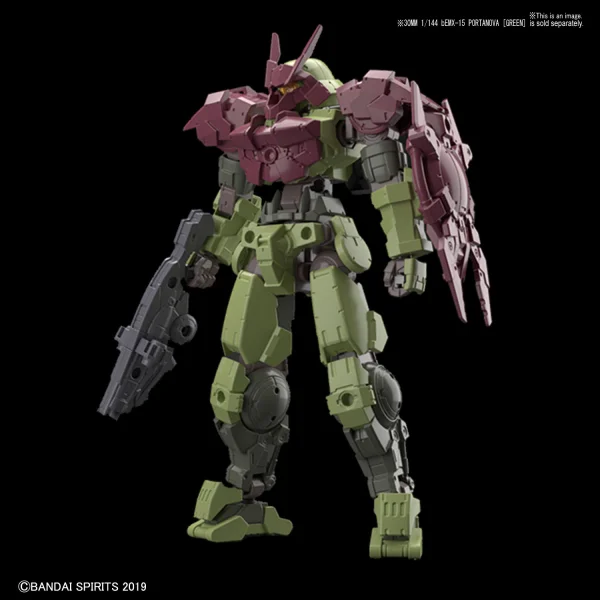 BANDAI HOBBY 30MM 1/144 OPTION ARMOR FOR CLOSE FIGHTING [PORTANOVA EXCLUSIVE/DARDK RED] - 30 Minutes Missions (30MM)