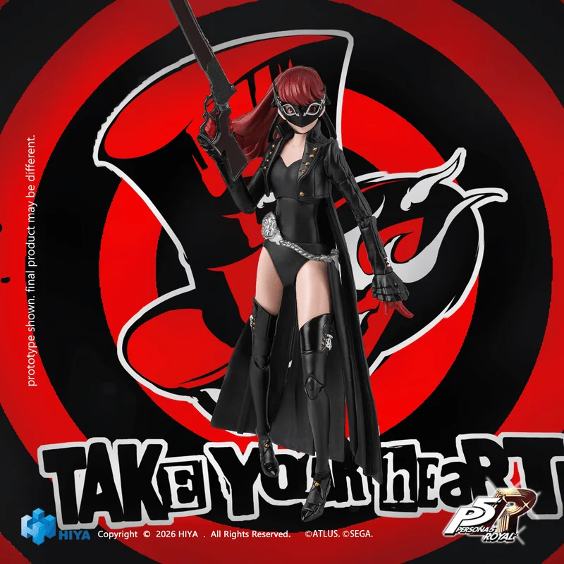 HIYA TOYS 1/12 Scale 6 Inch Persona 5 Royal Violet Action Figure - Persona 5