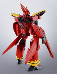 VF-19 CUSTOM FIRE VALKYRIE "MACROSS 7", TAMASHII NATIONS HI-METAL R 2