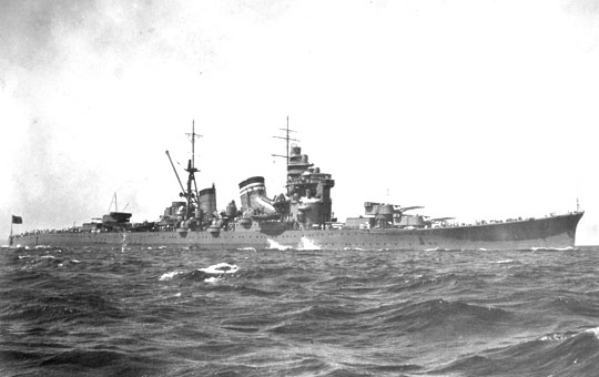 IRON CRAD: 1/350 IRONCLAD HEAVY CRUISER NACHI