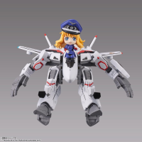 VF-25F MESSIAH VALKYRIE (ALTO USE) with SHERYL Macross Frontier, Bandai Spirits Tiny Session 5