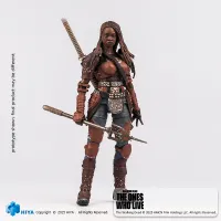 HIYA TOYS Exquisite Mini Series 1/18 Scale The Walking Dead Michonne Action Figure - The Walking Dead - photo 18