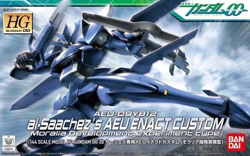 BANDAI HOBBY HG 1/144 #20 Aeu Enact Saachez Moralia Custom - Mobile Suit Gundam 00