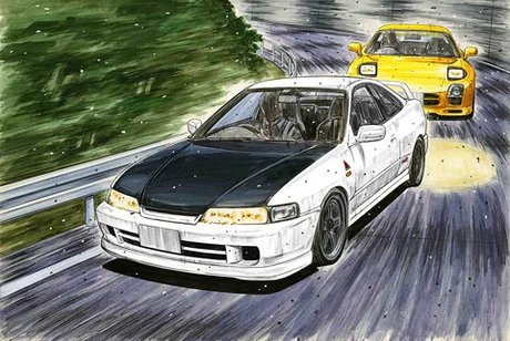 Fujimi [ISD-15] 1/24 Integra Type R Smily Sakai - Scale Kits