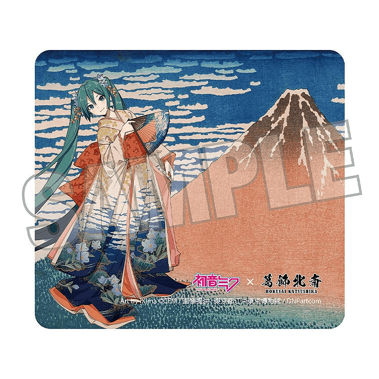 Hatsune Miku x Katsushika Hokusai iXima Mousepad Fine Wind, Clear Morning