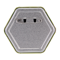 FLUFFY LAND Pinback Button Smiling(re-run) 4