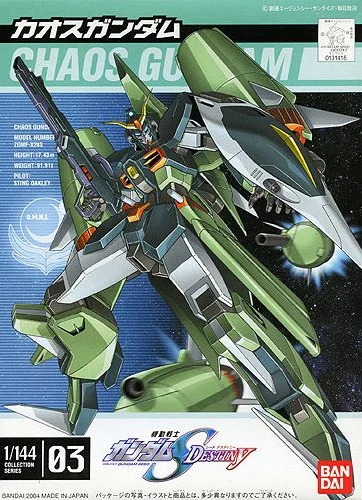 BANDAI HOBBY No Grade 1/144 Chaos Gundam - Mobile Suit Gundam SEED Destiny
