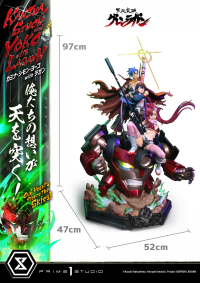 Ultimate Premium Masterline Tengen Toppa Gurren Lagann Kamina, Simon & Yoko with Lagann "Our Hearts Pierce the Skies!" Deluxe Version 21