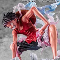 MegaHouse Portrait.Of.Pirates ONE PIECE "LIMITED EDITION" Monkey D. Luffy "Gear 2" - ONE PIECE - photo 2