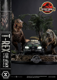 Legacy Museum Collection The Lost World: Jurassic Park (Film) T-Rex Cliff Attack 1/15 scale				 11
