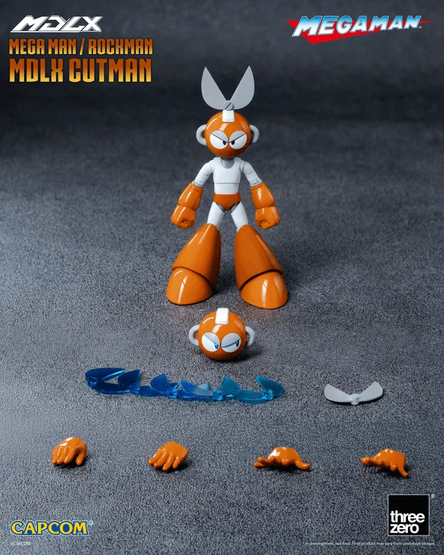 threezero Rockman / Mega Man MDLX Cutman - Mega Man