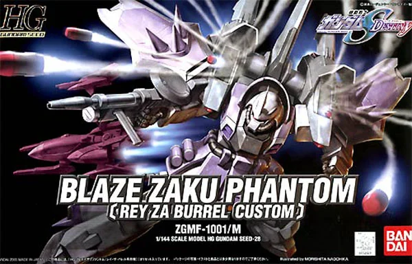 BANDAI HOBBY HG 1/144 #28 Blaze Zaku Phantom - Mobile Suit Gundam SEED Destiny