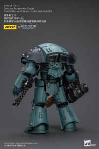 Sons Of Horus Tartaros Terminator Squad Terminator With Heavy Flamer And Chainfist 8