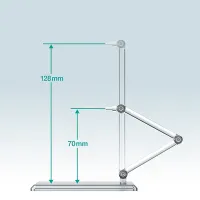 GOOD SMILE COMPANY The Simple Stand x3 (for Figures &amp; Models) (11th-run) - Figure Accessories - photo 11
