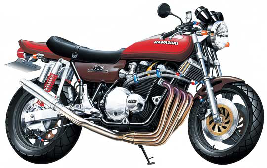 [1/12 BIKE #006] 1/12 KAWASAKI 750RS ZII SUPER CUSTOM (KAWASAKI)