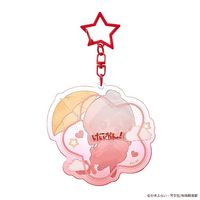 K-ON! Fluffy Rain Series Collectible Acrylic Keychain 4