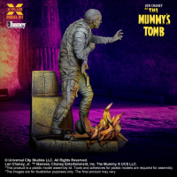 1/8 Scale Lon Chaney, Jr. as Mummy  Plastic Model Kit 4
