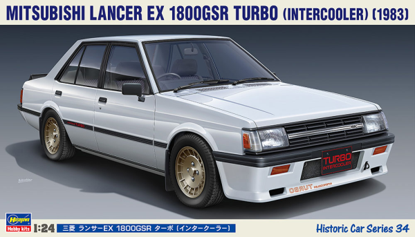[HC34] 1:24 MITSUBISHI LANCER EX 1800GSR TURBO (INTERCOOLER)