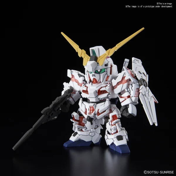 BANDAI HOBBY SD GUNDAM CROSS SILHOUETTE UNICORN GUNDAM (DESTROY MODE) - SD BB
