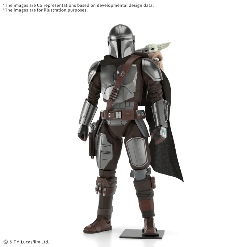 BANDAI HOBBY STAR WARS: THE MANDALORIAN AND GROGU - Star Wars