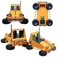MegaHouse Earth Federation 07 Amuro＆Frau and 08V-SP General Soldier & buggy set box (with gift) - Mobile Suit Gundam - photo 7