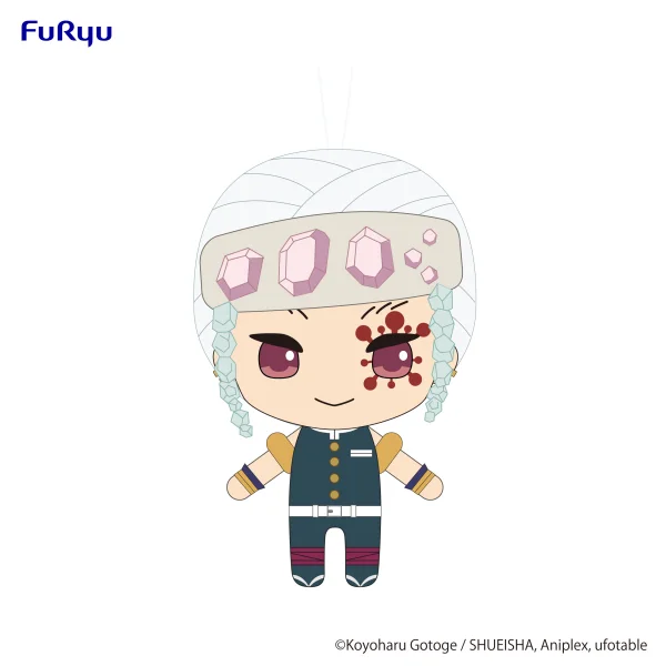 FuRyu Demon Slayer: Kimetsu no Yaiba Nuikko Plush Toy-Uzui Tengen- - Demon Slayer: Kimetsu no Yaiba