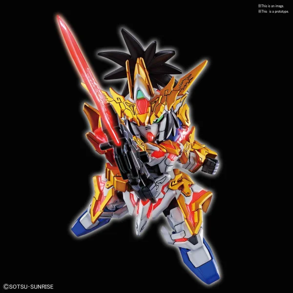 BANDAI HOBBY SD SANGOKU SOKETSUDEN [01] LIU BEI UNICORN GUNDAM - SD Gundam Sangokuden Brave Battle Warriors