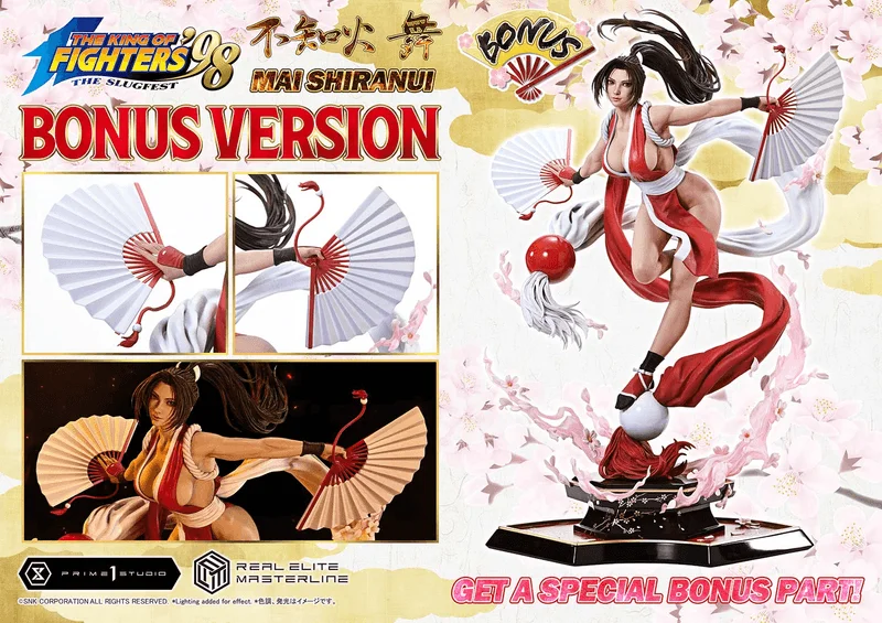 Prime 1 Studio Real Elite Masterline THE KING OF FIGHTERS '98 MAI SHIRANUI Ultimate Bonus Version - The King of Fighters