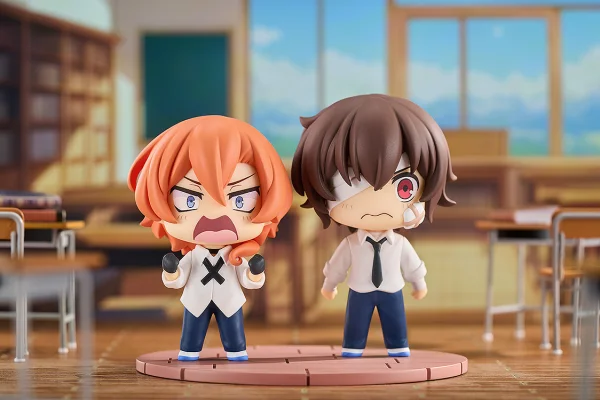 Good Smile Arts Shanghai Chibi Figure Osamu Dazai & Chuya Nakahara: Fourteen-Year-Old Ver. - Bungo Stray Dogs
