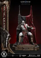 Prime 1 Studio Throne Legacy God of War: Ragnarok Young Kratos 			 - God Of War - photo 36