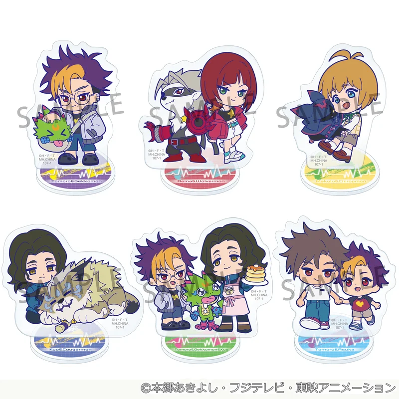 MegaHouse Acrylic Stand Buddycolle DIGIMON BEATBREAK - Digimon