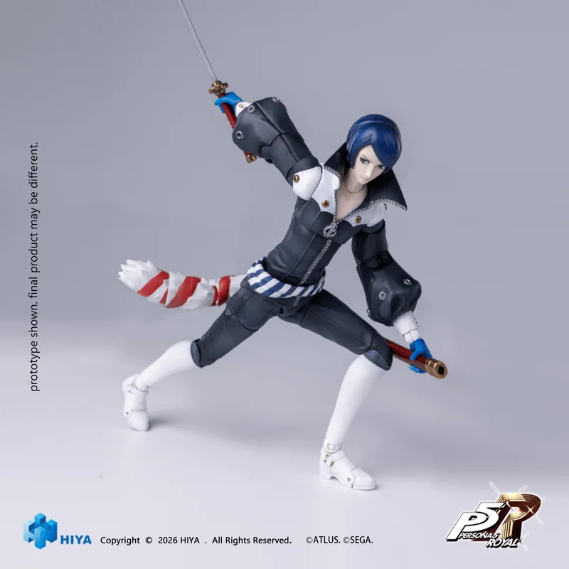 HIYA TOYS 1/12 Scale 6.1 Inch Persona 5 Royal Fox Action Figure - Persona