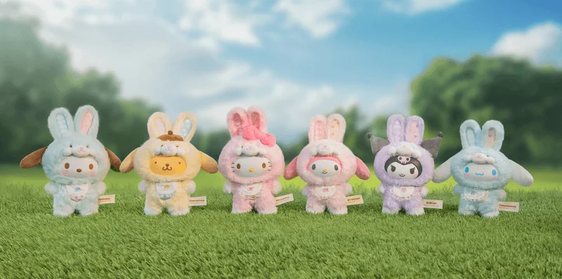 Sanrio characters Elf Bunny Series Plush Pendant Blind Box