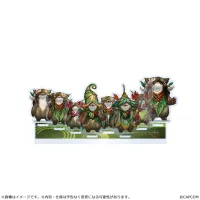 CAPCOM Monster Hunter Wilds acrylic stand Chomber set - Monster Hunter - photo 2