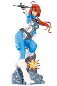 G.I. JOE SCARLETT SKY-BLUE COLOR BISHOUJO STATUE 11