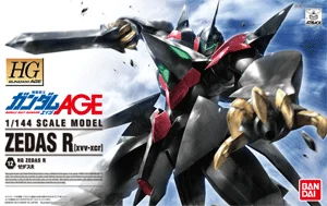 BANDAI HOBBY HG 1/144 #12 Gundam Age Zedas R - Mobile Suit Gundam AGE