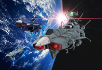 Cosmo Fleet SP STAR BLAZERS 2202 U.N.C.F. Andromeda Class 1st Battleship Andromeda(Repeat) 12