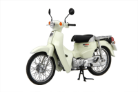 [B-NX-No1 EX-2] 1/12 Honda Super Cub110 (Classical White) 1