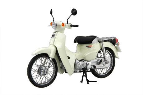 [B-NX-No1 EX-2] 1/12 Honda Super Cub110 (Classical White)