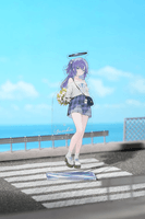 Blue Archive Holiday Saunter Series Acrylic Stand (YUUKA) 3
